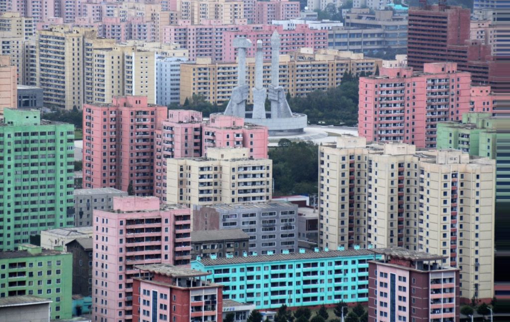 Pyongyang Birds Eye View