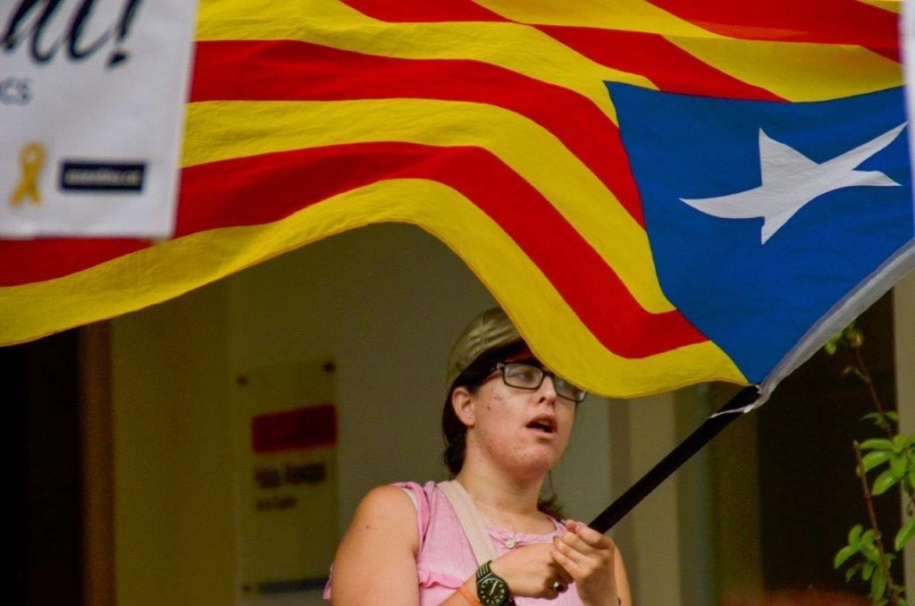 Catalonia Independence Terrasa