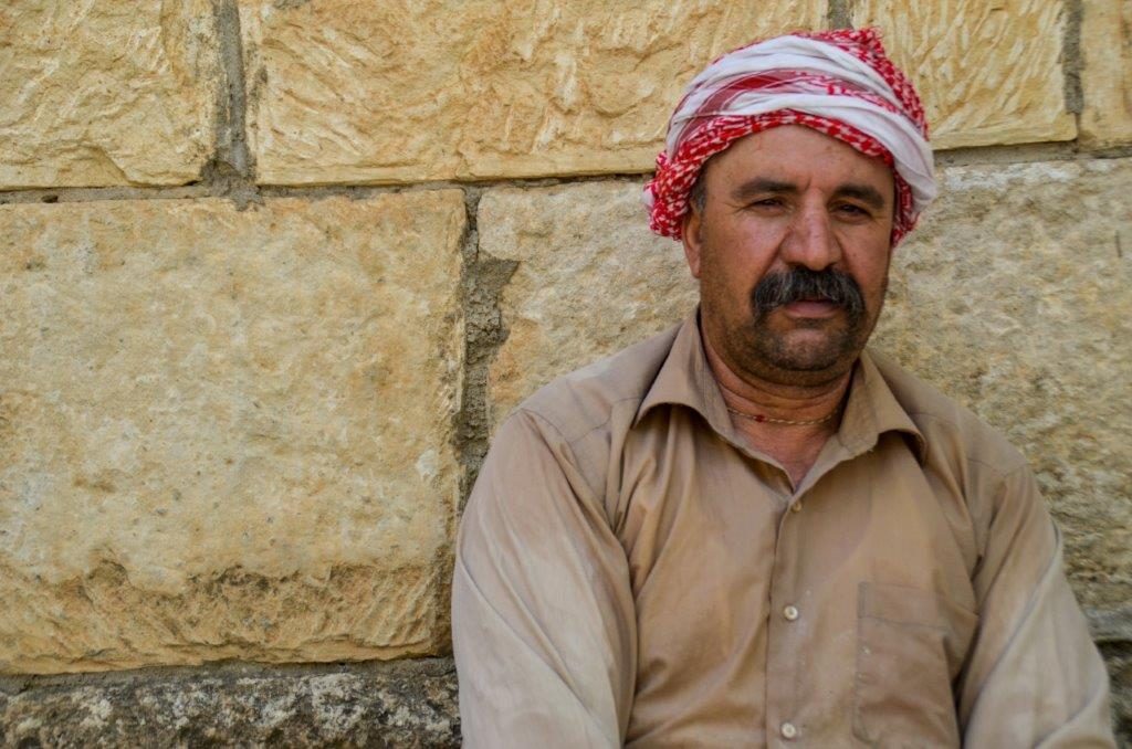 yazidi people at lalish temple