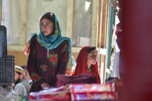 Young Afghan Girls Ishkashim Bazaar