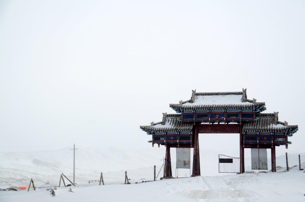 Mongolian Snow Storm