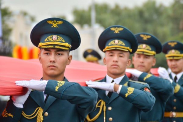 Kyrgyzstan Soldiers Independence Day Performance