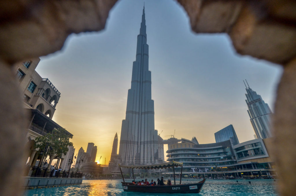 Burj Khalifa Sunset