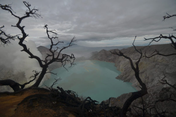 Ijen Crater Blue Flame